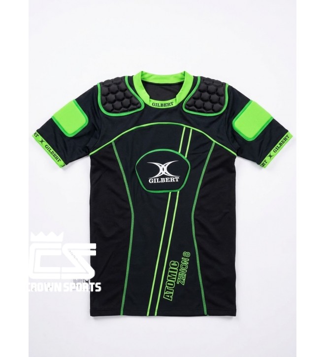 Gilbert Atomic Zenon V2 Body Protector (Black-Green)